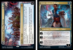 Invasion of New Phyrexia // Teferi Akosa of Zhalfir